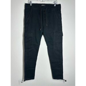Urban Heritage Cargo Jogger Pants Adult Size M Hi-Rise Black